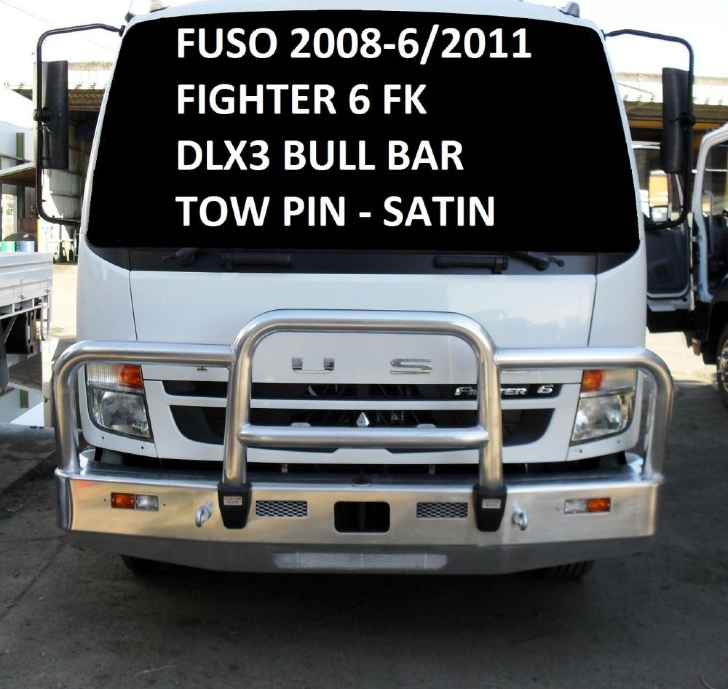 FUSO FIGHTER FK EURO 4 Deluxe 3 Bullbar with Towpin (06/08 to 06/11)