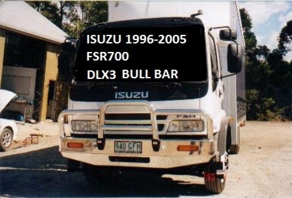 ISUZU FSR (FY) MY06 Deluxe 3 Bullbar (/06 to /07)