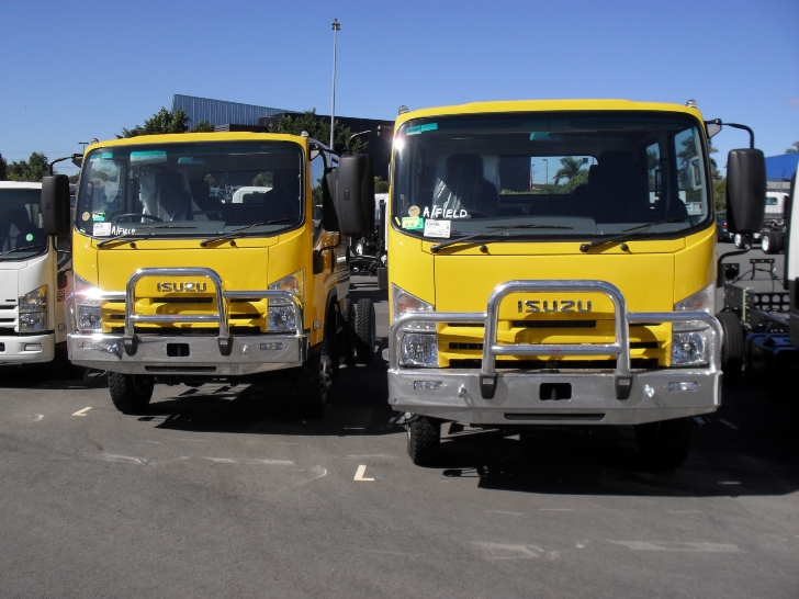 ISUZU NNR NH Deluxe 3 Bullbar with Towpin (/08 to )