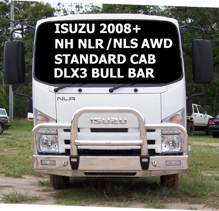 ISUZU NLR NH Deluxe 3 Bullbar (/08 to 11/21)