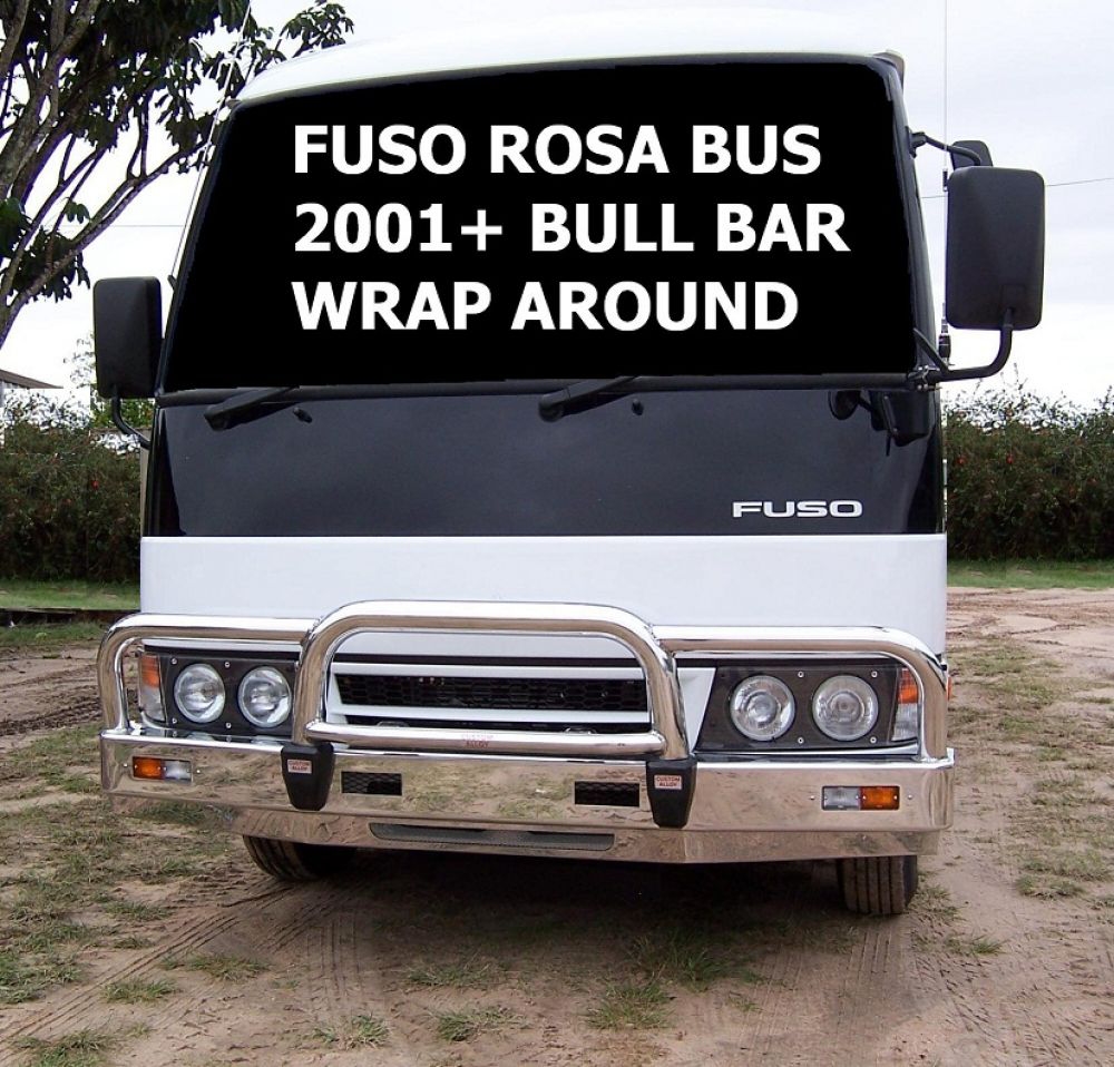 FUSO ROSA BUS  Deluxe 3 Bullbar (/01 to 09/20)