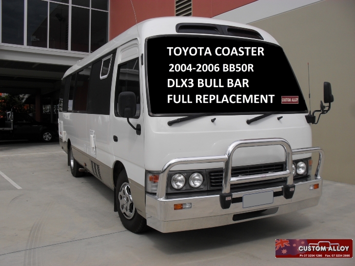 TOYOTA COASTER  Deluxe 3 Bullbar (1996 to 2006)