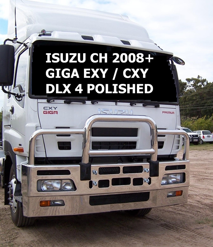 ISUZU GIGA C3 Deluxe 4 Bullbar with Towpin (/08 to )