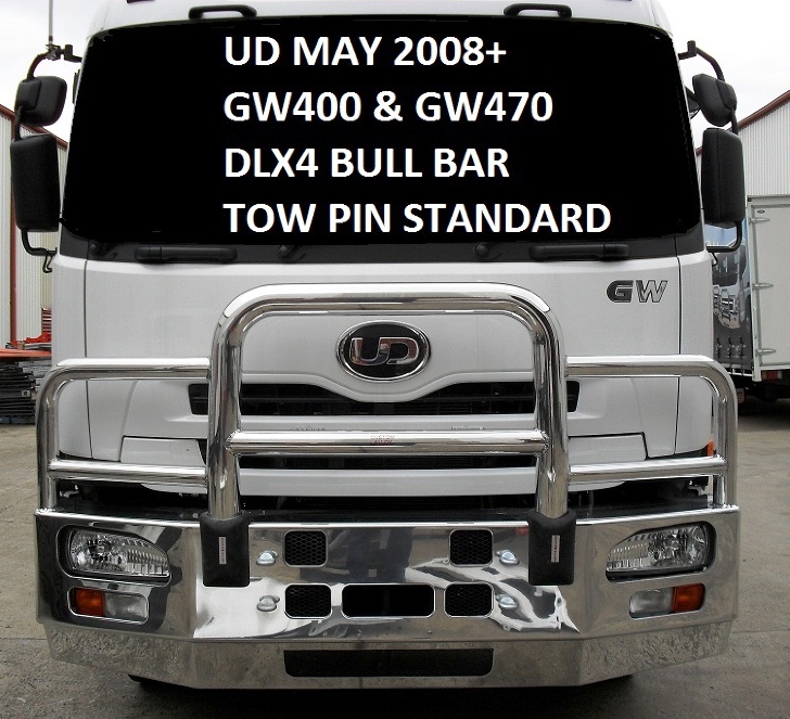 UD QUON EURO 5 Deluxe 4 Bullbar with Towpin (08/11 to )