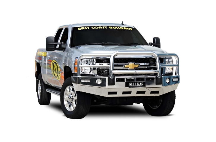 CHEVROLET SILVERADO 2500HD Bullbar with Bumper Lights (/11 to 08/14)