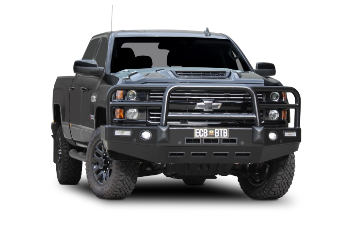 CHEVROLET SILVERADO 2500HD Bullbar with Bumper Lights (09/14 to 03/18)