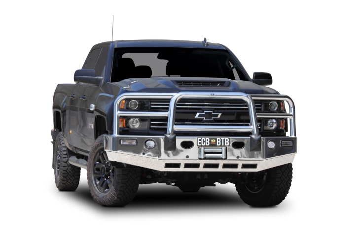 CHEVROLET SILVERADO 2500HD HSV Winch Bullbar with Bumper Lights (04/18 to 07/21)