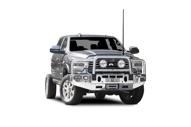 Winch Compatible Big Tube Bar® with Bumper Lights (code: BDO101SY)