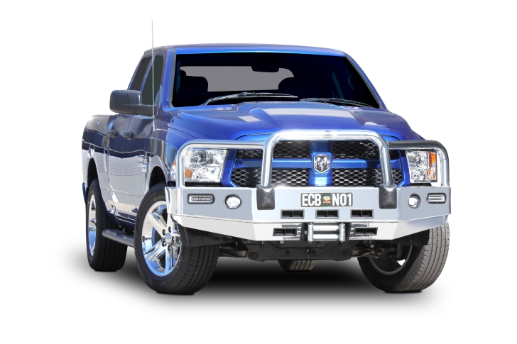 RAM 1500 DS EXPRESS Winch Bullbar with Bumper Lights (07/18 to )