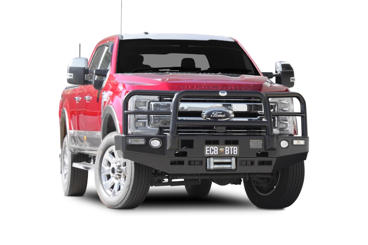 FORD F250 SUPER DUTY Winch Bullbar with Bumper Lights (06/18 to 12/23)