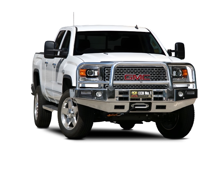 GMC DENALI 2500HD Winch Bullbar with Bumper Lights (MY15 to 12/19)