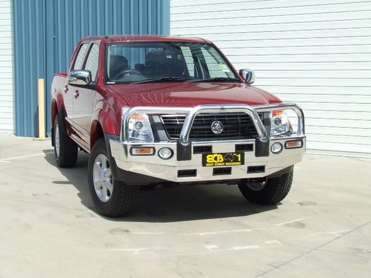 ISUZU D-MAX  Bullbar with Bumper Lights (06/08 to 06/12)