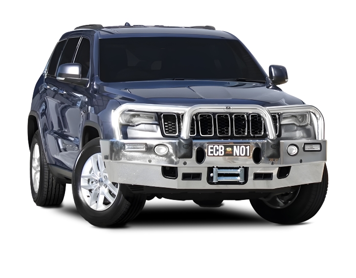 JEEP GRAND CHEROKEE LAREDO Winch Bullbar with Bumper Lights (04/17 to 08/19)