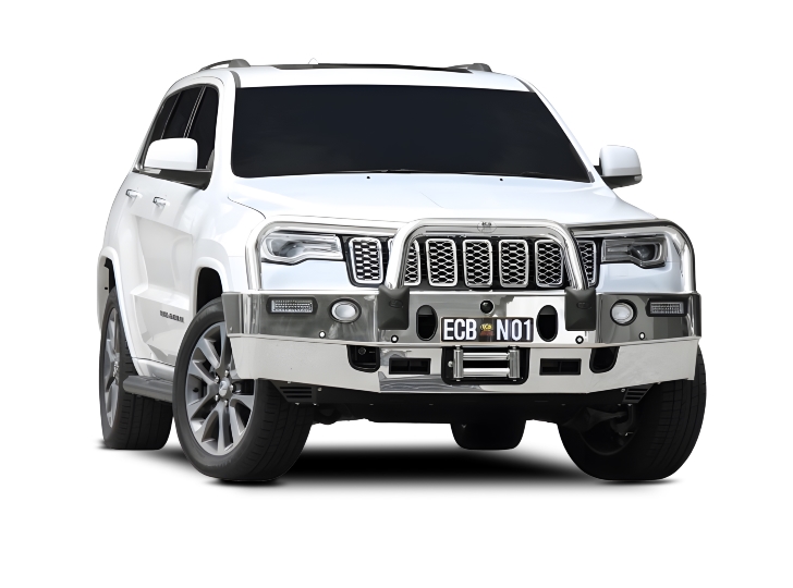 JEEP GRAND CHEROKEE LIMITED Winch Bullbar with Bumper Lights (09/18 to 09/20)