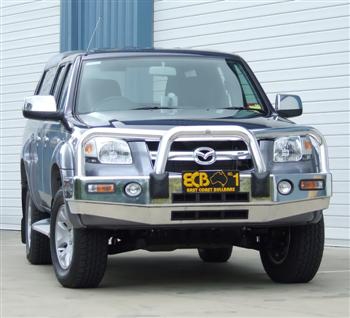 MAZDA BT-50  Bullbar with Bumper Lights (11/06 to 08/08)