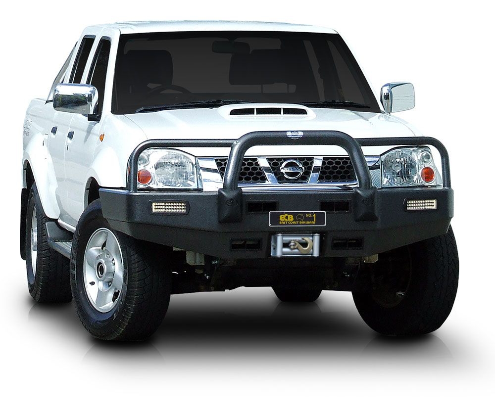 NISSAN NAVARA D22 Winch Bullbar (10/09 to 12/14)