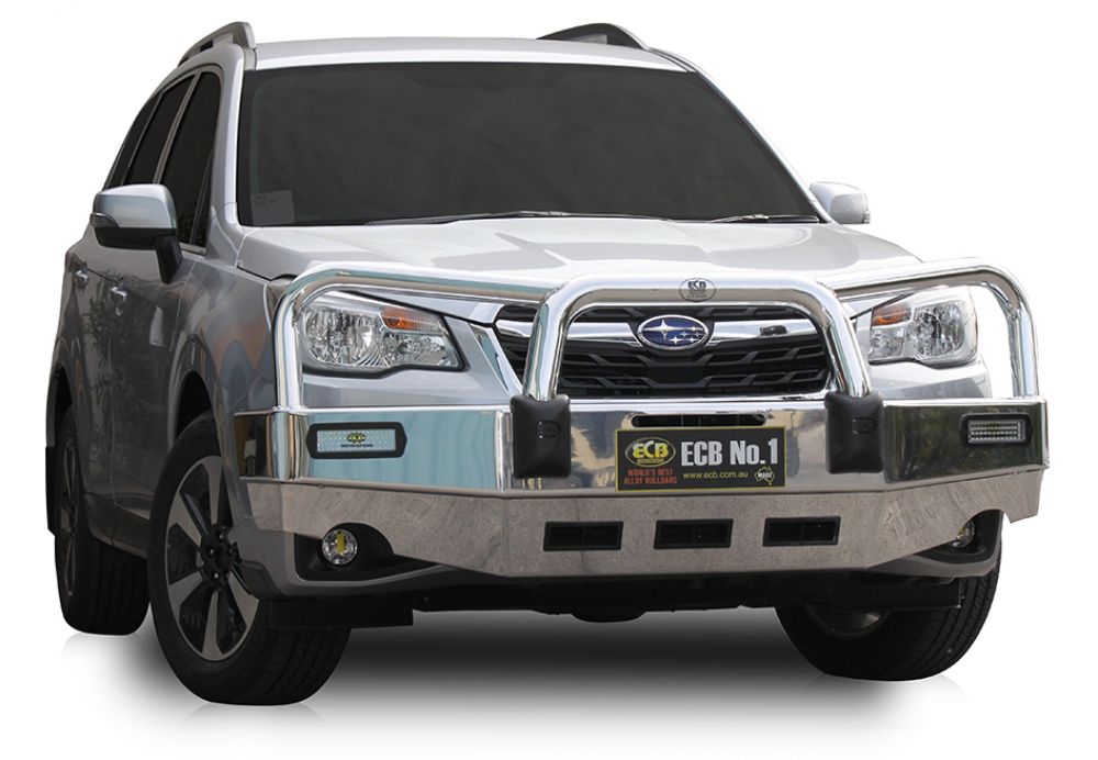 SUBARU FORESTER  Bullbar with Bumper Lights (01/16 to 07/18)