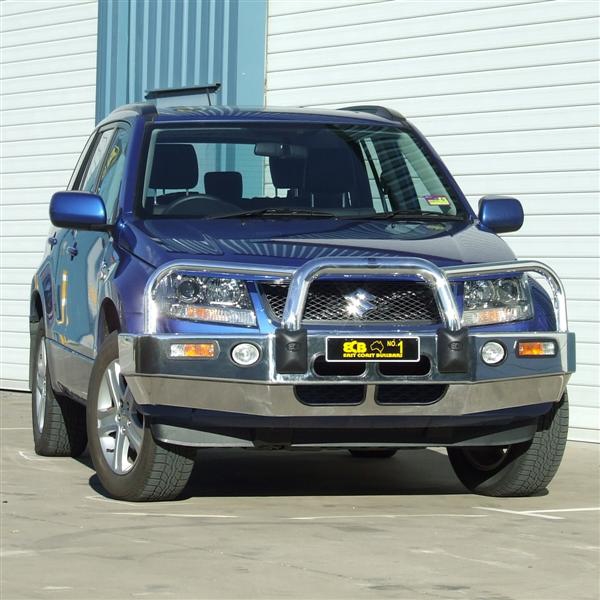 SUZUKI GRAND VITARA  Bullbar with Bumper Lights (08/05 to 07/08)