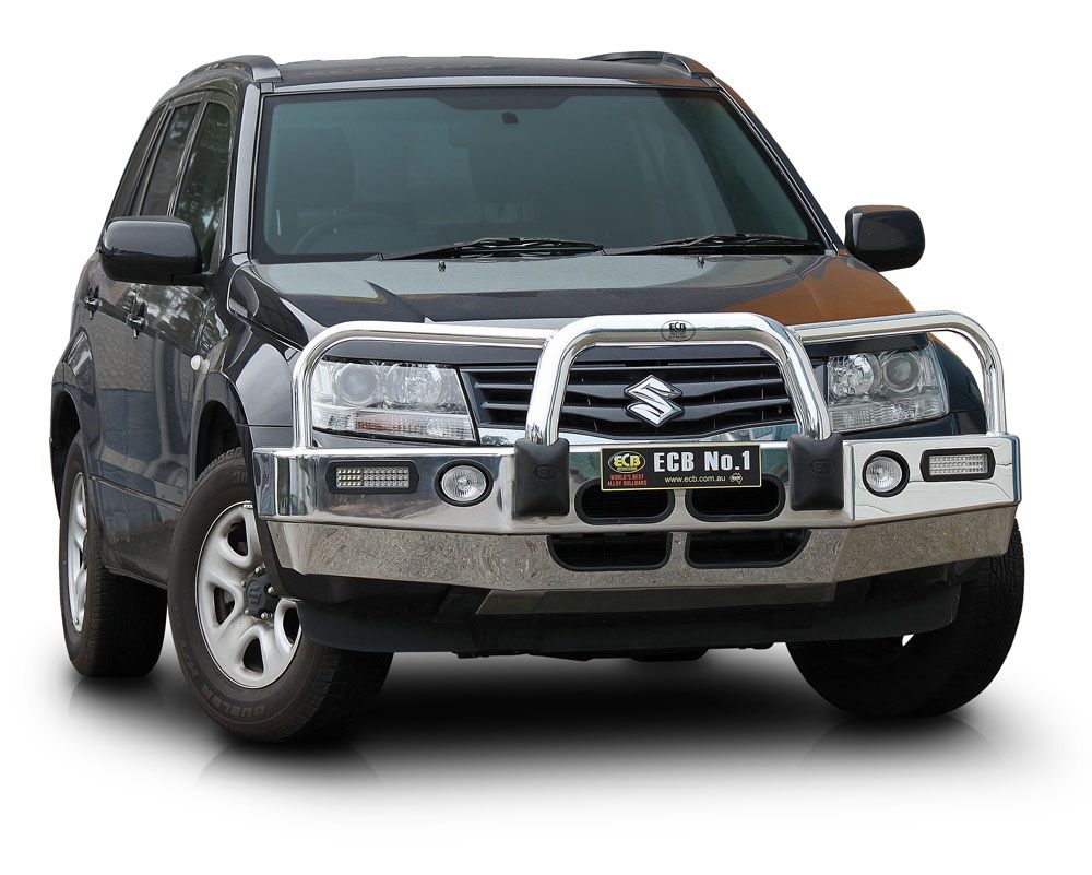 SUZUKI GRAND VITARA  Bullbar with Bumper Lights (08/12 to 12/18)