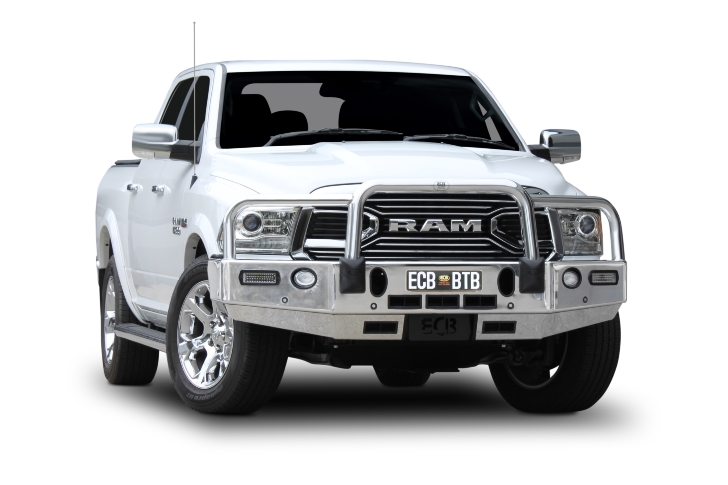 RAM 1500 DS LARAMIE Winch Bullbar with Bumper Lights (07/18 to )