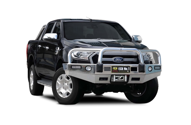 FORD RANGER PX MKII Winch Bullbar with Bumper Lights (07/15 to 08/18)