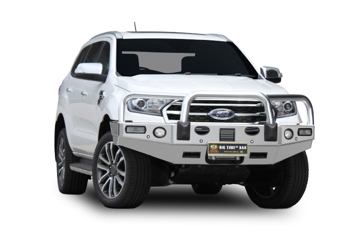 FORD EVEREST UA II MY19 Winch Bullbar with Bumper Lights (09/18 to 05/22)