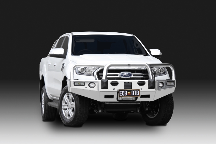 FORD RANGER PX MKIII Winch Bullbar with Bumper Lights (09/18 to 04/22)