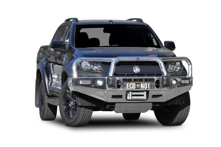 HOLDEN COLORADO Z71 Winch Bullbar with Bumper Lights (06/19 to 12/20)