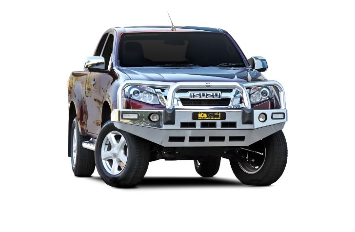 ISUZU D-MAX  Bullbar with Bumper Lights (06/12 to 01/17)