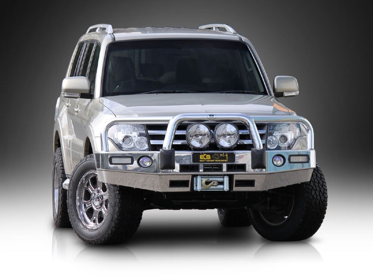 Winch Bullbar with Bumper Lights (code: EAM105SY)