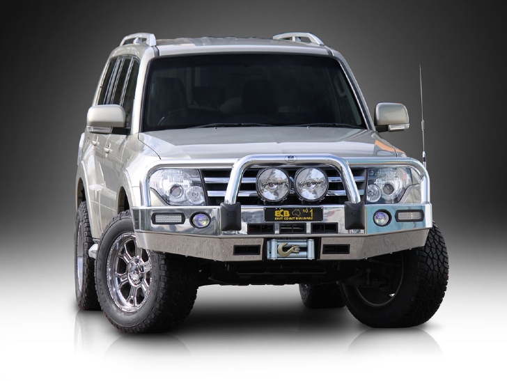 Winch Bullbar with Bumper Lights (code: EAM110SY)