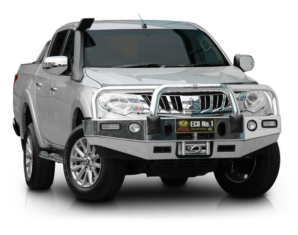 MITSUBISHI TRITON MQ Winch Bullbar with Bumper Lights (01/15 to 10/18)