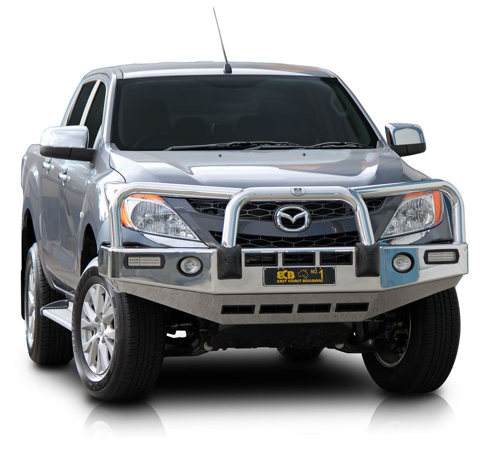 MAZDA BT-50  Bullbar with Bumper Lights (10/11 to 03/18)