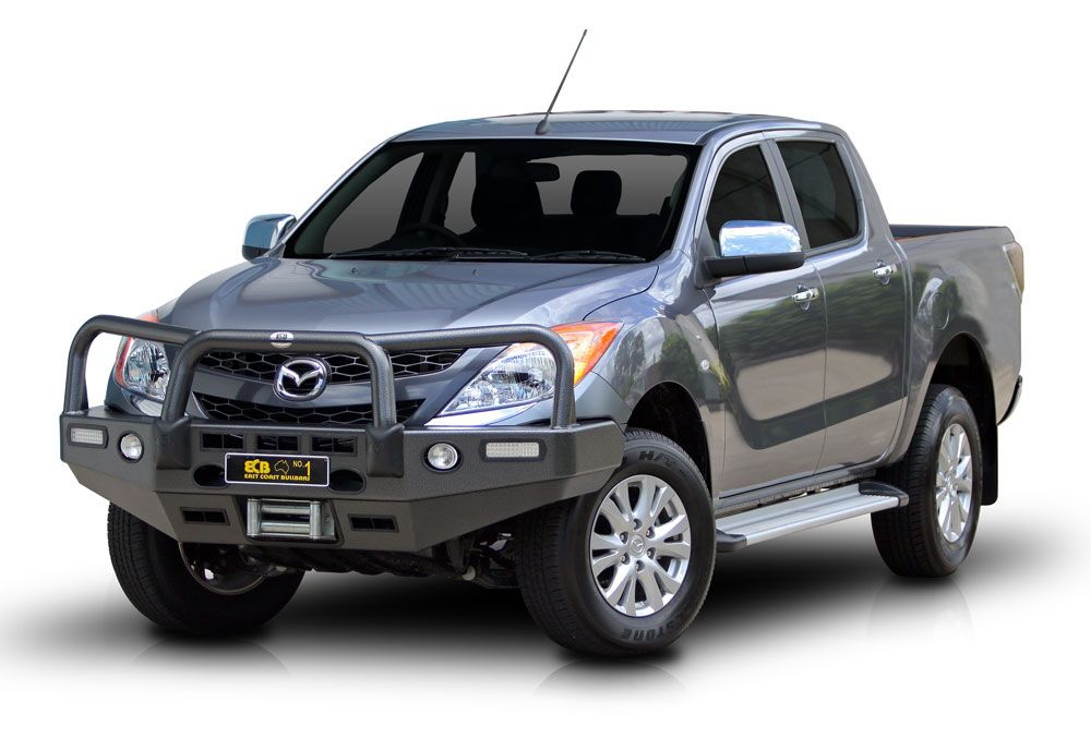 MAZDA BT-50  Winch Bullbar with Bumper Lights (10/11 to 03/18)