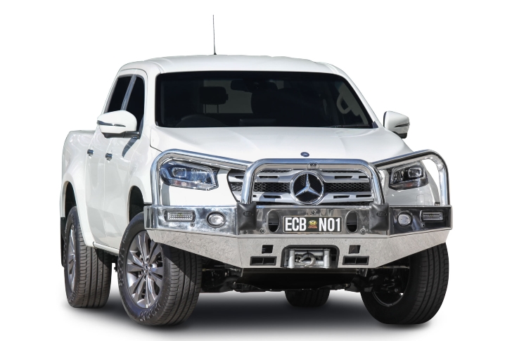 MERCEDES-BENZ X CLASS  Winch Bullbar with Bumper Lights (04/18 to )