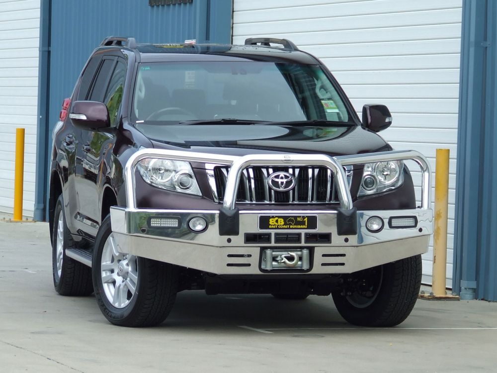 TOYOTA PRADO 150 SERIES Winch Bullbar with Bumper Lights (11/09 to 10/13)