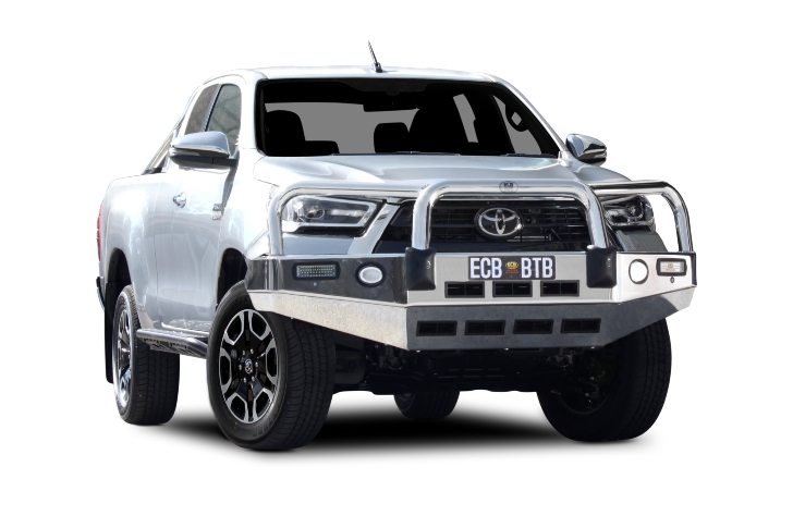 TOYOTA HILUX WORKMATE Bullbar with Bumper Lights (08/21 to )