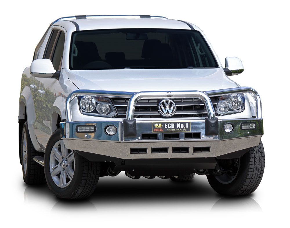 VOLKSWAGEN AMAROK  Bullbar with Bumper Lights (07/10 to 08/16)