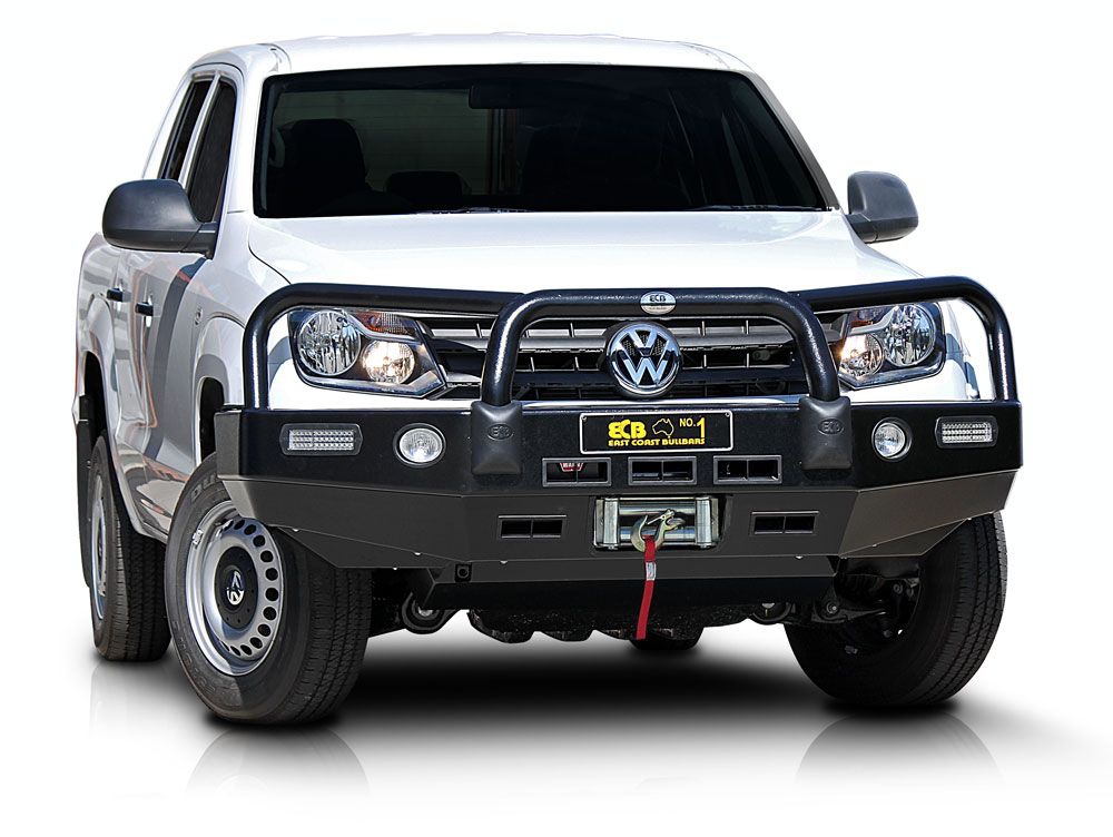 VOLKSWAGEN AMAROK  Bullbar Winch Compatible with Bumper Lights (07/10 to 08/16)