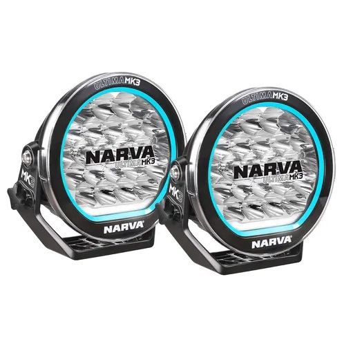 ACCESSORIES LIGHTS DRIVING NARVA ULTIMA MK3 180 LED DRIVING LIGHTS KIT - HYBRID BEAM ( to )