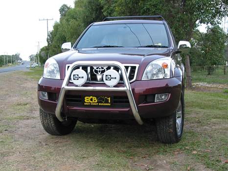 TOYOTA PRADO 120 SERIES Series 2 Nudge Bar (03/03 to 10/09)