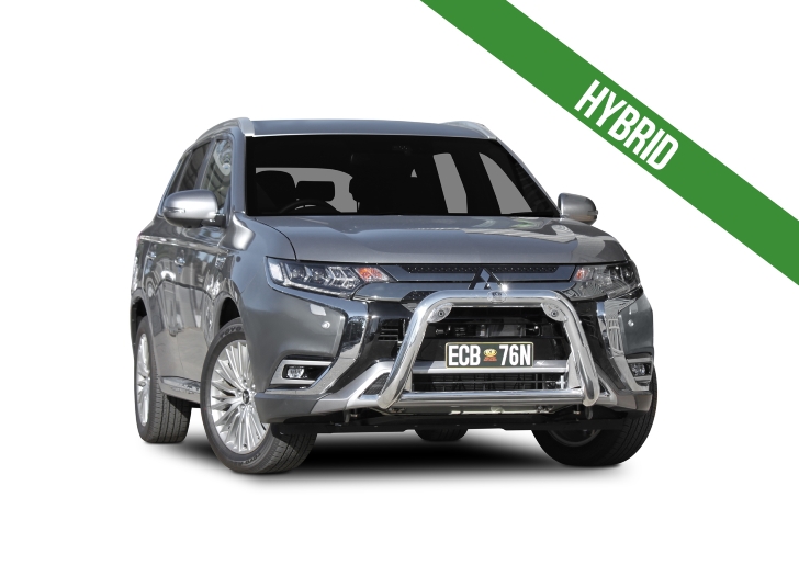 Mitsubishi Outlander Phev Nudge Bar (Year 04/18 To 07/21) East Coast