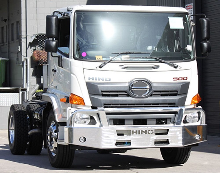 HINO 500FG/FL/FM8J/GH  Hino Low Profile Alloy Bullbar, FUPS Compatible (MY17 to )