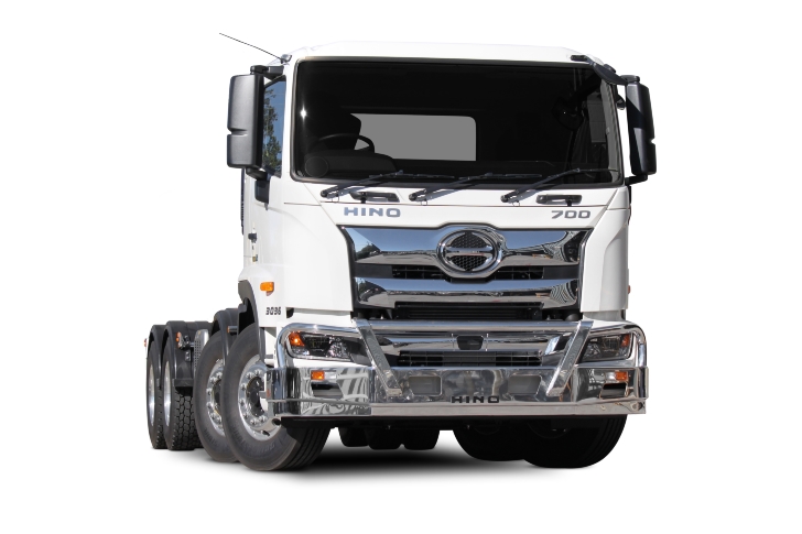 HINO 700 SERIES  Hino Low Profile Alloy Bullbar, FUPS Compatible (MY21 to )