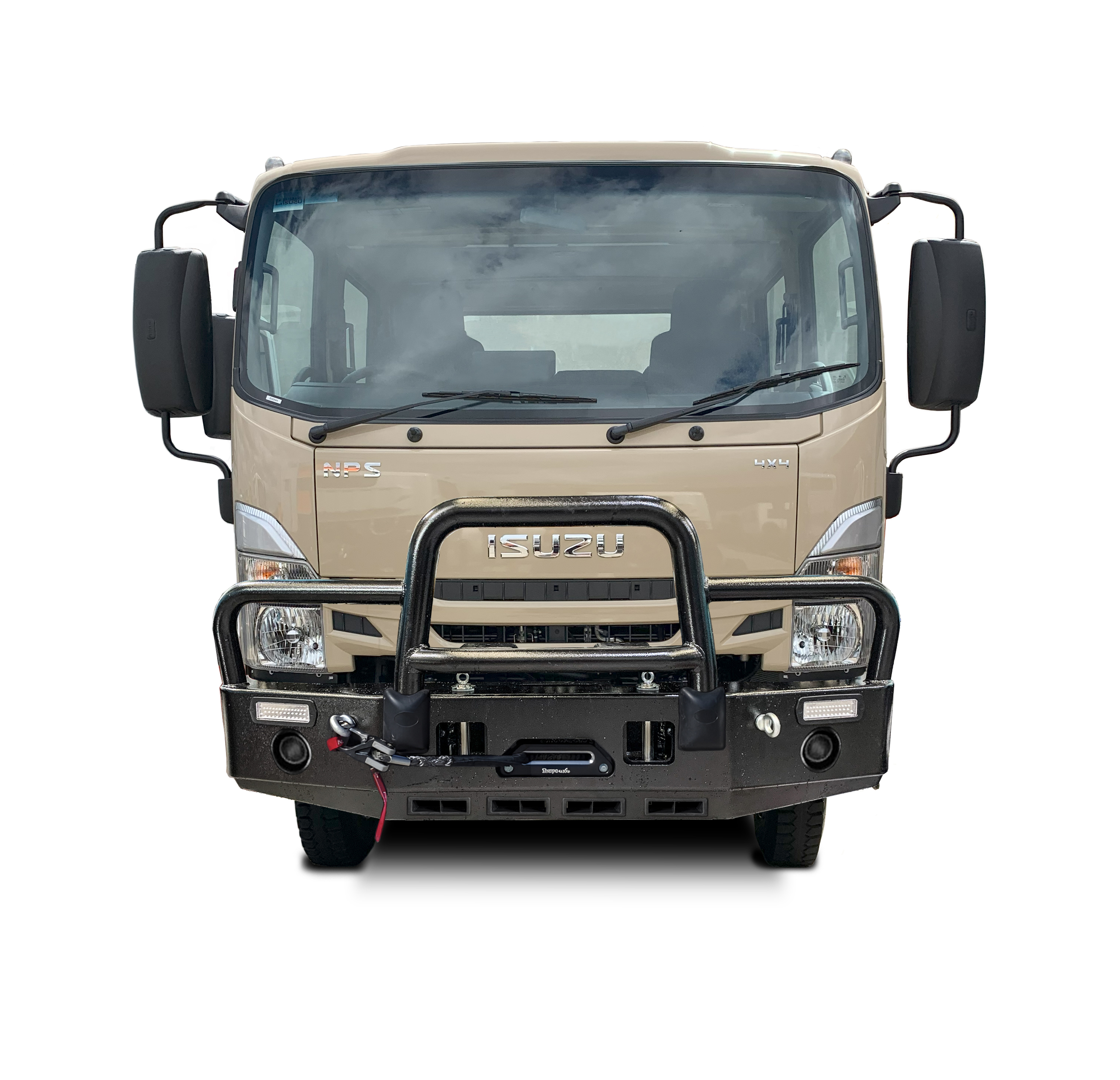 ISUZU NPS NH Winch Bullbar (2008 to )