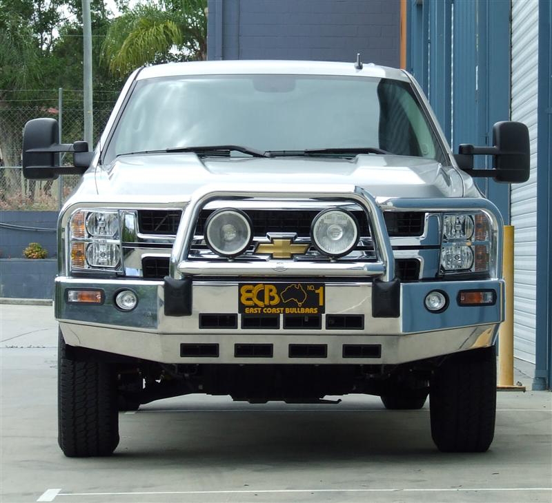 CHEVROLET SILVERADO 2500HD Bullbar with Bumper Lights (/08 to /10)