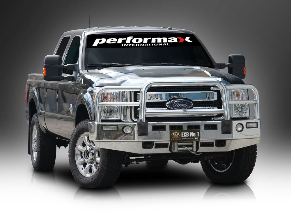 FORD F250 SUPER DUTY Winch Bullbar with Bumper Lights (07/14 to 12/16)