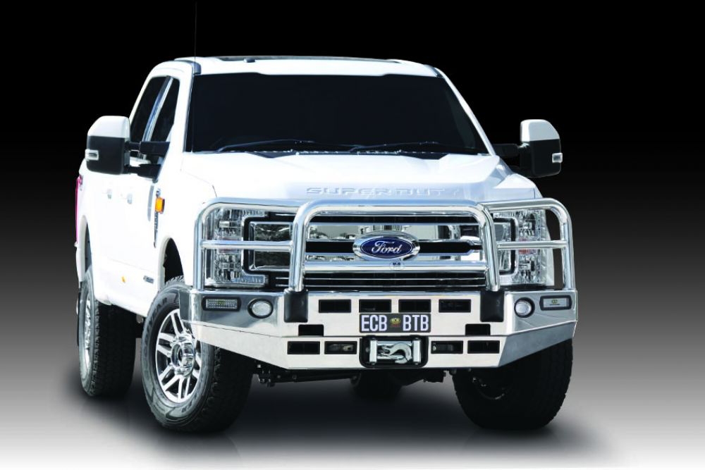 FORD F250 SUPER DUTY Winch Bullbar with Bumper Lights (MY17 to )