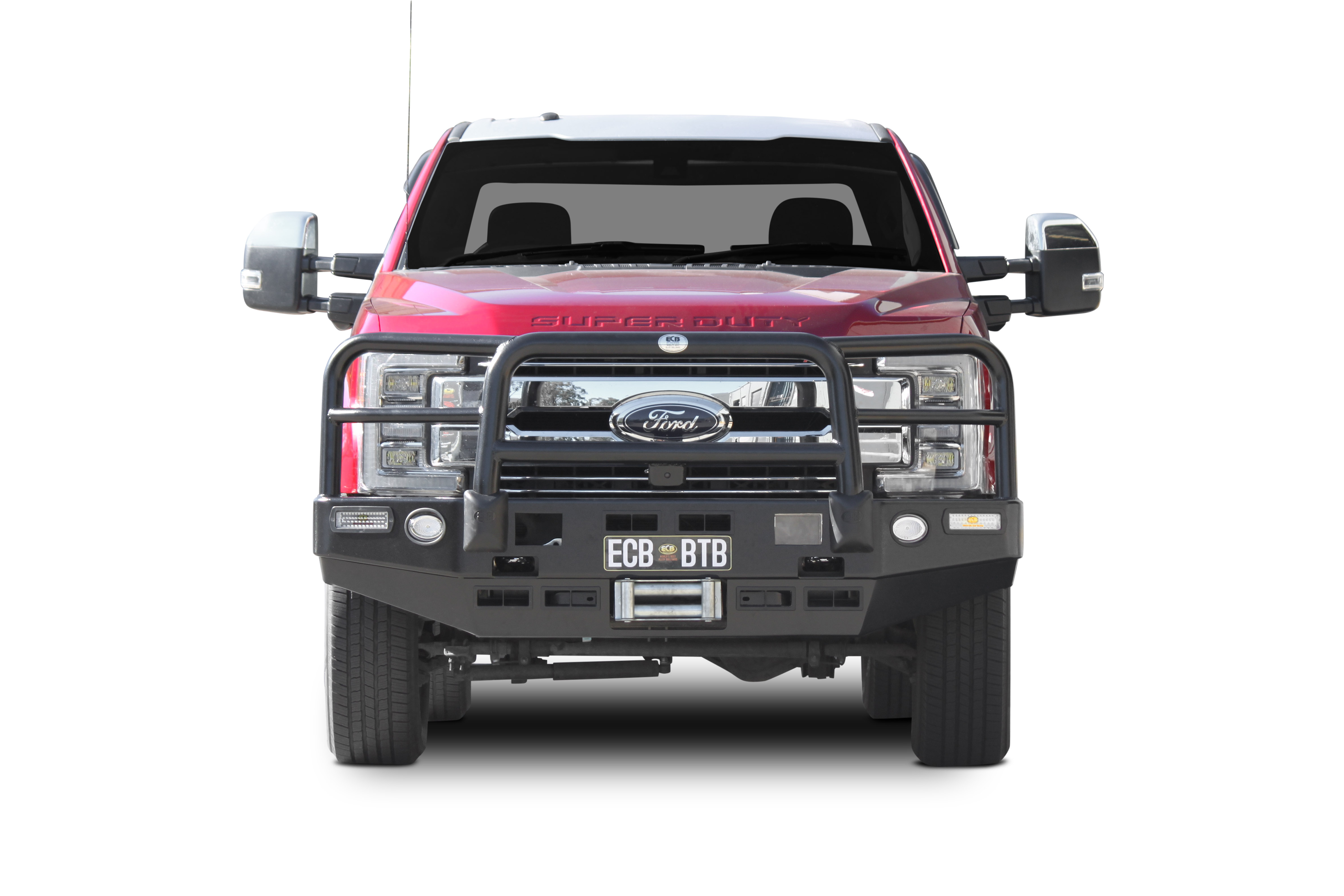 FORD F250 SUPER DUTY Winch Bullbar with Bumper Lights (06/18 to )