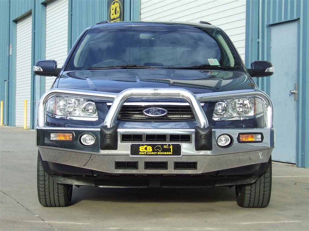 FORD TERRITORY SY MKII Bullbar with Bumper Lights (05/09 to 04/11)